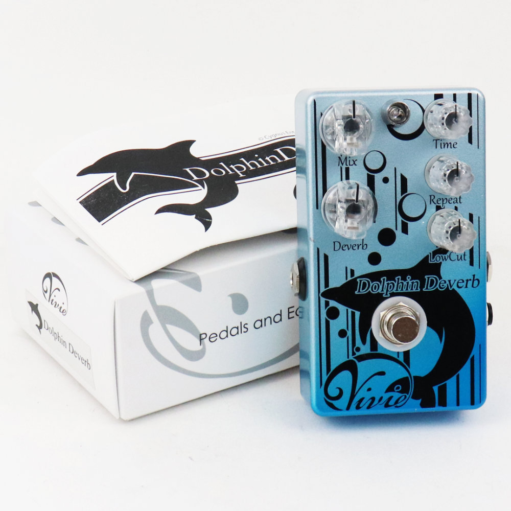中古】ディレイ リバーブ Vivie Dolphin Deverb ギター