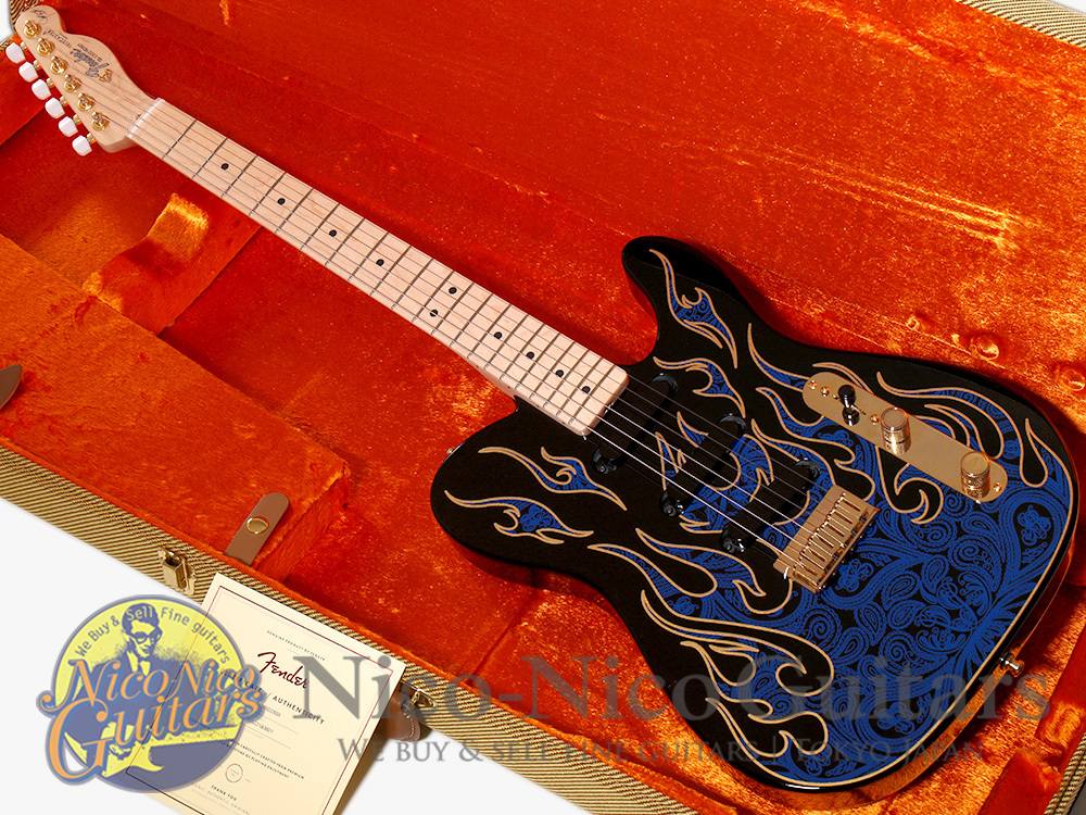 Fender USA 2022 James Burton Telecaster (Blue Paisley Flame)（中古