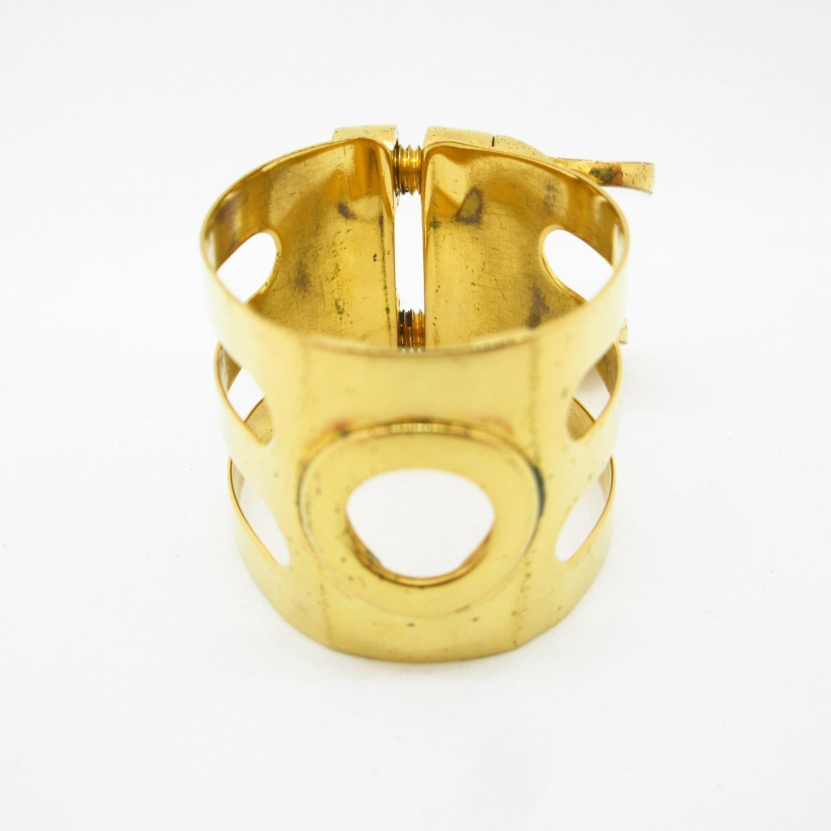 WOODSTONE アルトサックス用リガチャー M GP メイヤーラバーサイズ