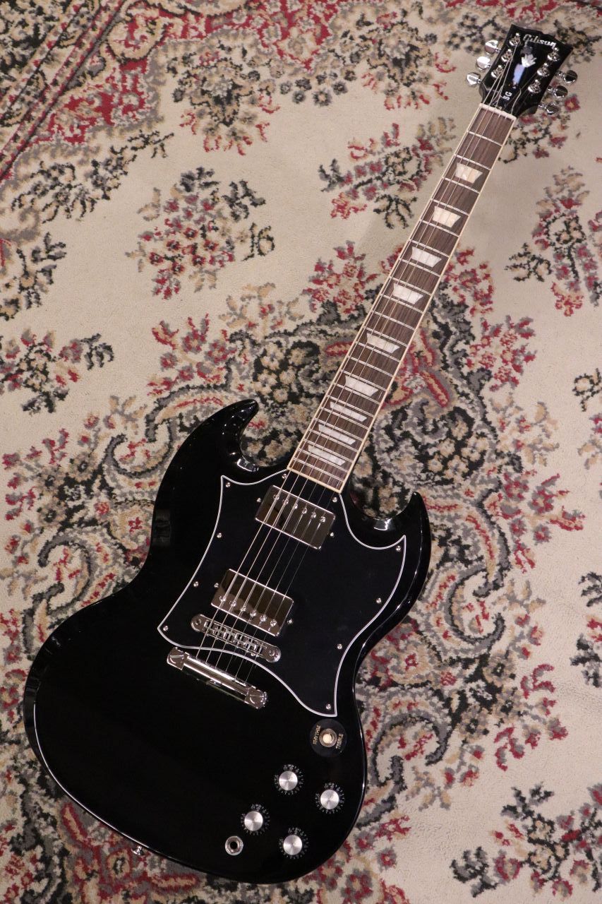 AYA SHOP様　2005年製　Gibson SG 黒 Gibson SG Standard ～Ebony～ s/n 210560299【3.04kg】【G-CLUB