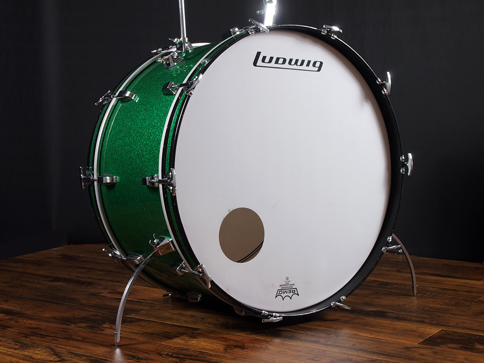 Ludwig 70's B/O 3ply ドラムセット BD26″ TT14″ FT16