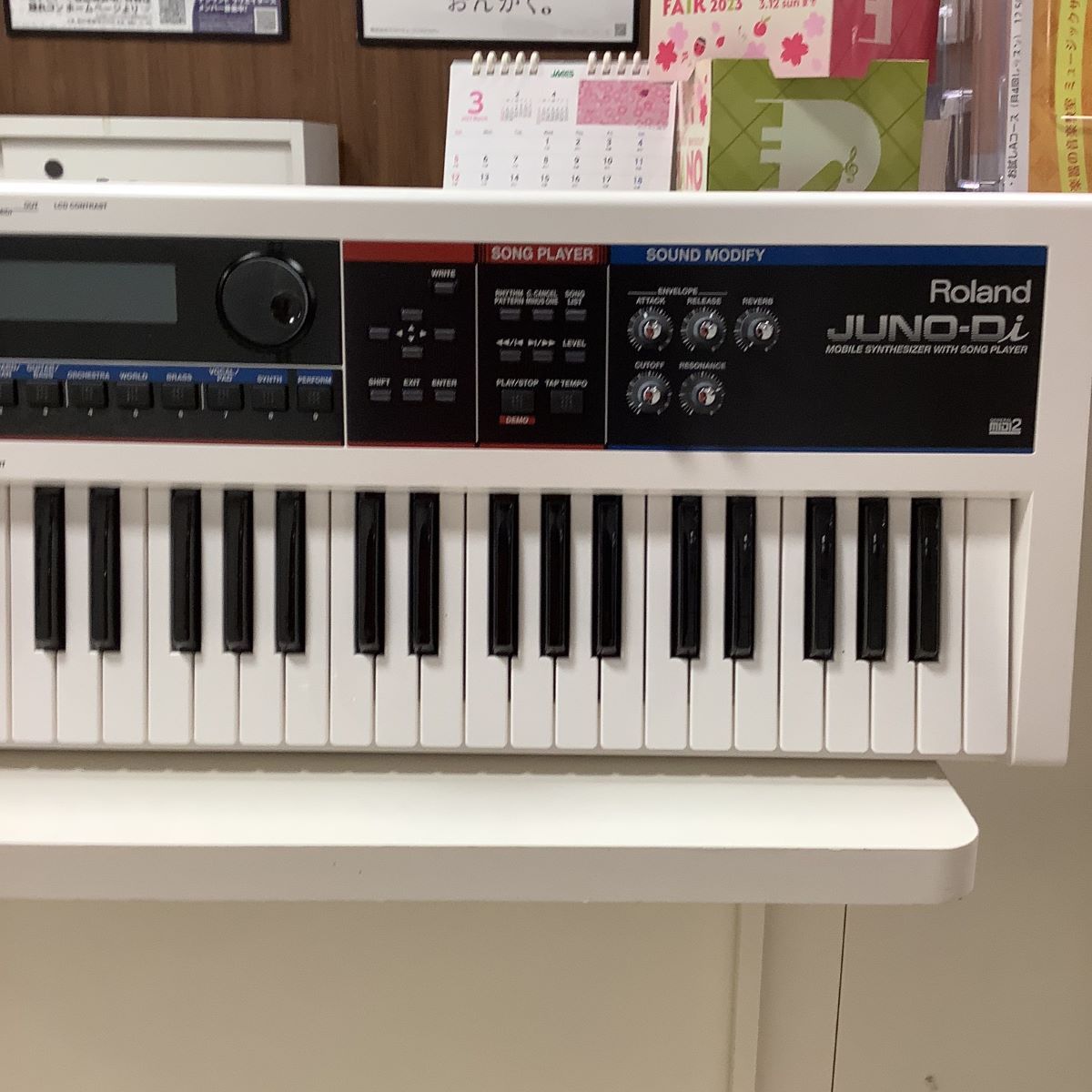 JUNO DI ローランド キーボード電子ピアノシンセサイザー 超目玉 - 鍵盤楽器