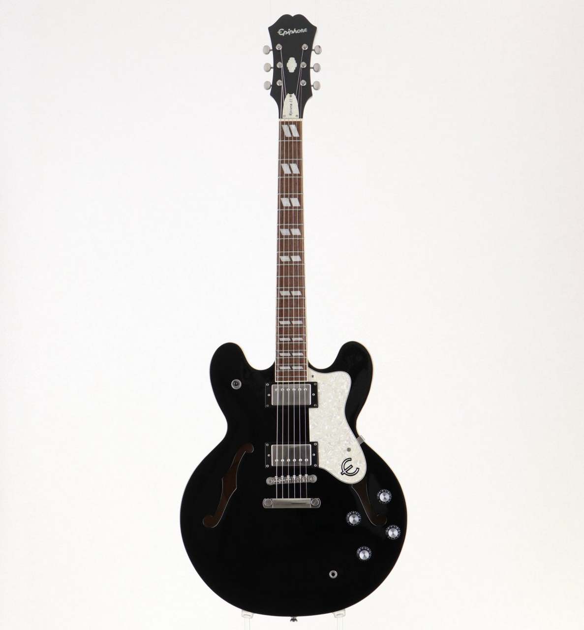 Epiphone Riviera II Ebony 2011年製【3.68kg】【S/N:11051500247