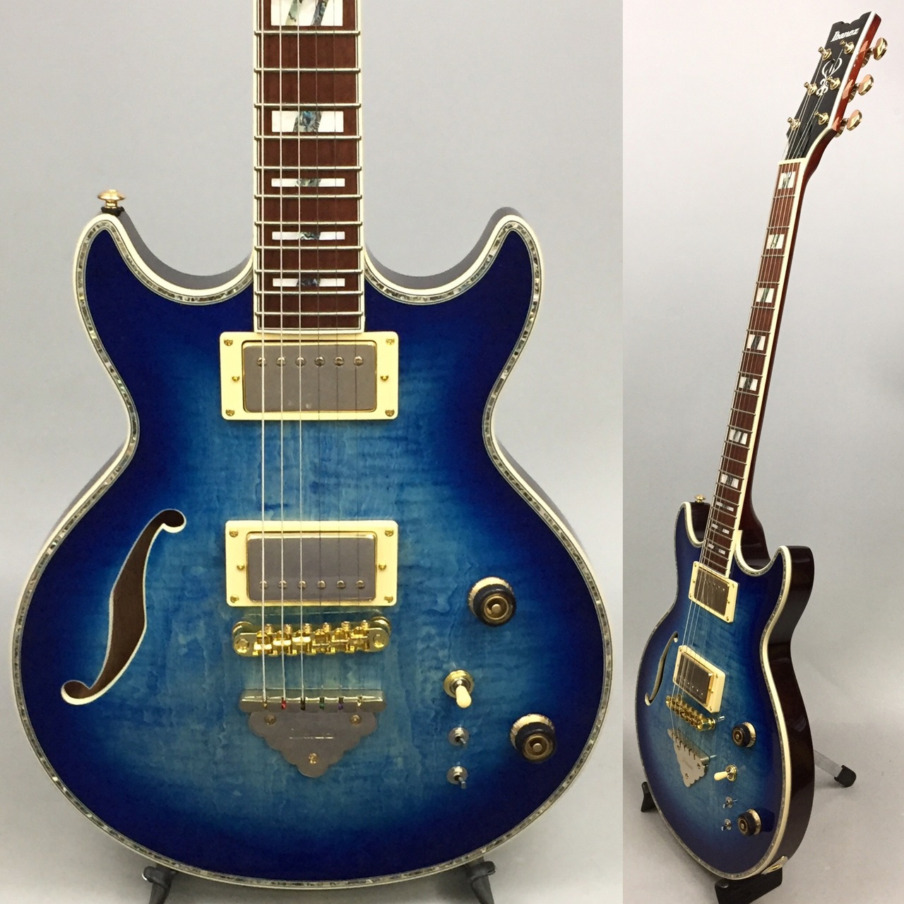 Ibanez ARTIST Series AR520HFM-LBB Light Blue Burst（中古）【楽器