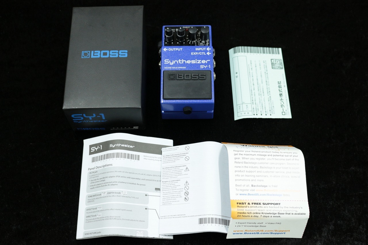 BOSS SY-1 Synthesizer #74K2900【ギター・シンセペダル】【USED