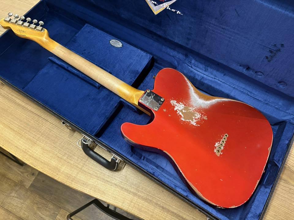 Fender Custom Shop 61 Telecaster Heavy Relic Faded Aged Candy