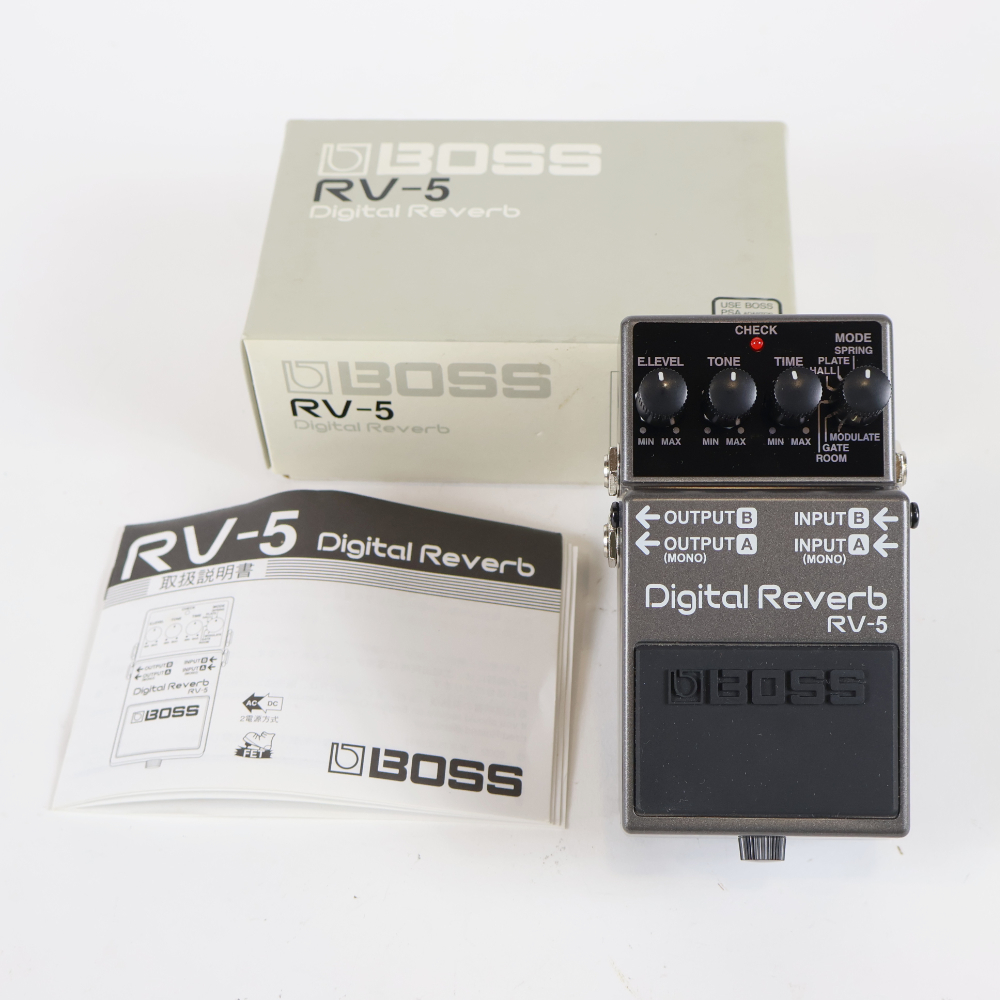 首元　BOSS デジタルリバーブ RV-5 Amazon | BOSS ボス デジタル・リバーブ Digital Reverb RV-5(T