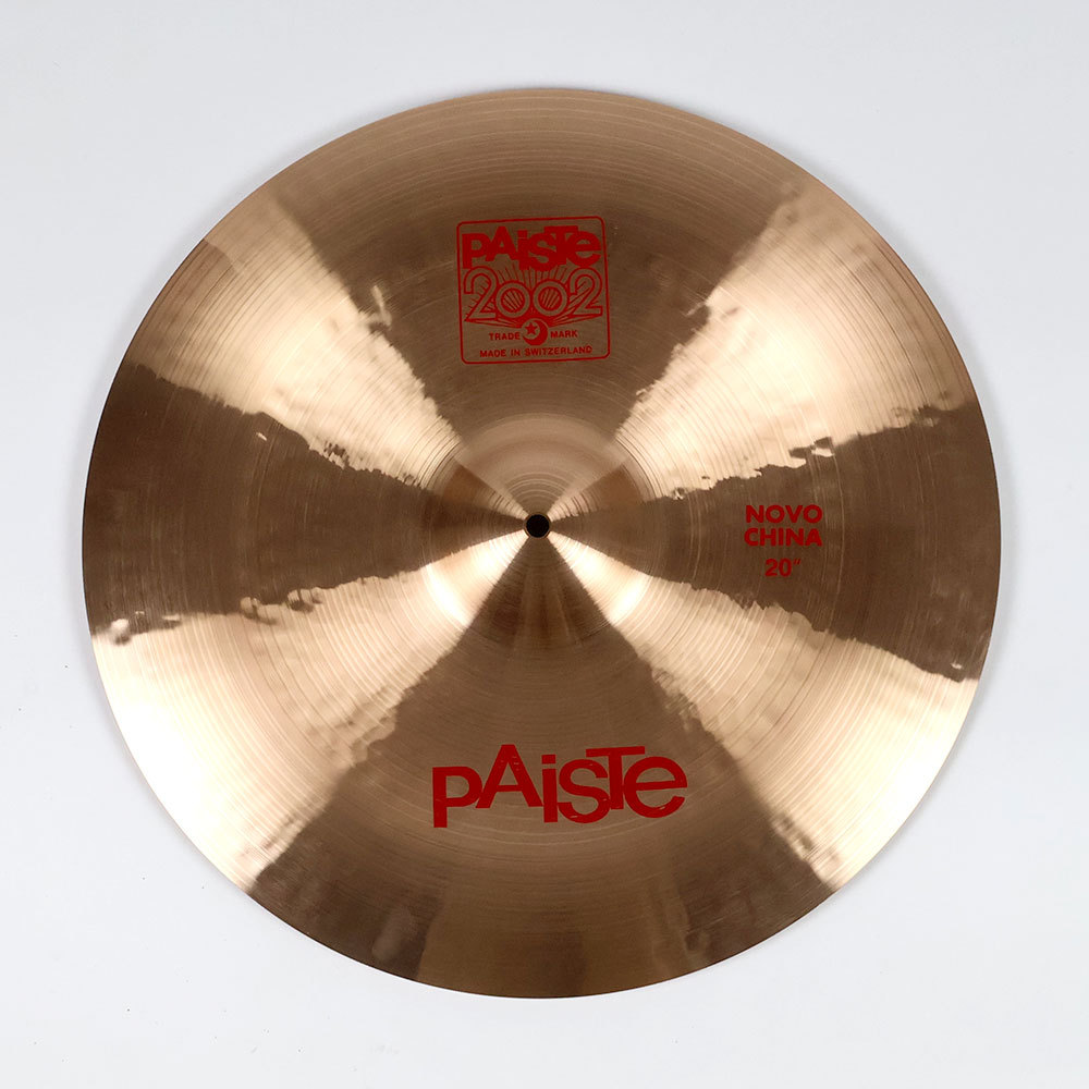 PAiSTe 2002 Novo China 18 チャイナシンバル Paiste 2002 Novo China