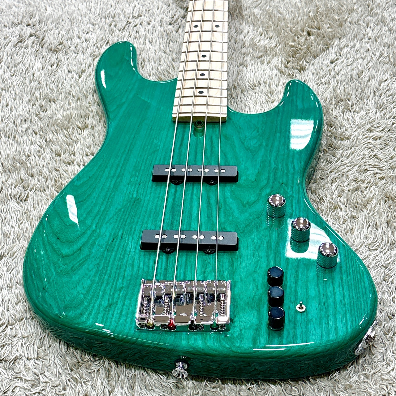 dragonfly CL-DJB4 ASH / MAP -Turquoise- 【NEW】【4弦ベース