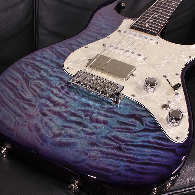 TOM ANDERSON Drop Top Classic Quilt Maple Top Ultraviolet Blue