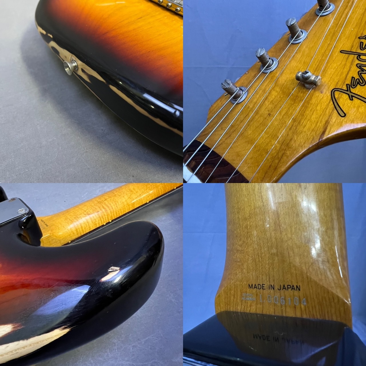 Fender Japan オーダーメイド ストラトキャスター Hシリアル