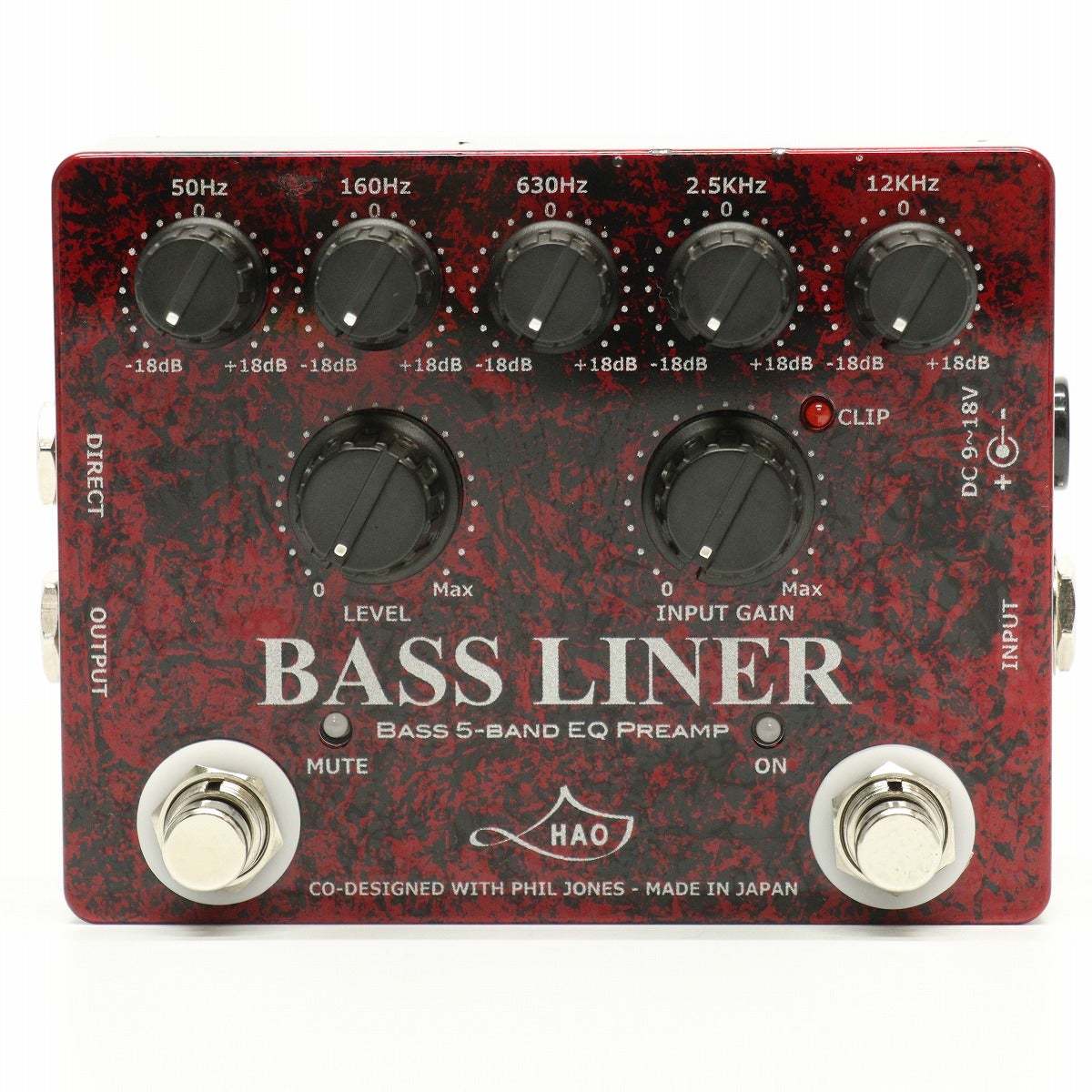 ベース HAO BASS LINER HAO BASS LINER Red Storm 【心斎橋店】（中古）【楽器検索デジマート】