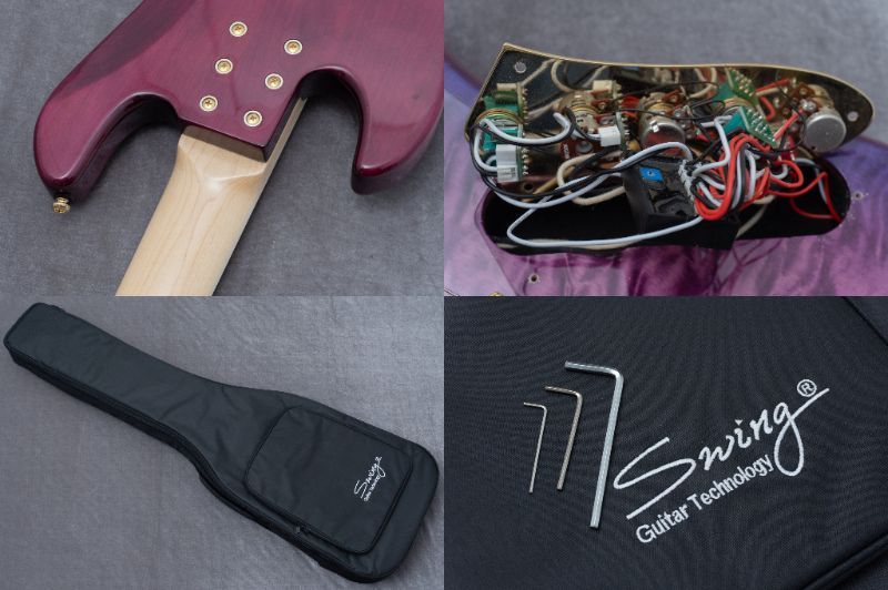 Swing Guitars Jazz Deluxe 5 Purple 4.65kg #25080026【GIB兵庫