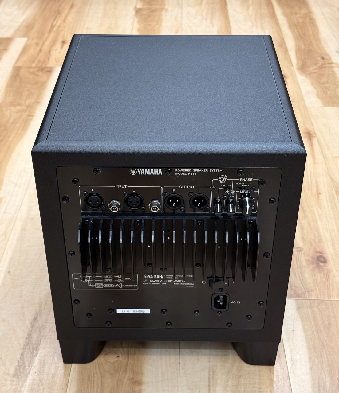 Yamaha HS8S パワードサブウーファー YAMAHA 【9/30（火）に出荷予定】ヤマハ HS8S パワードサブ