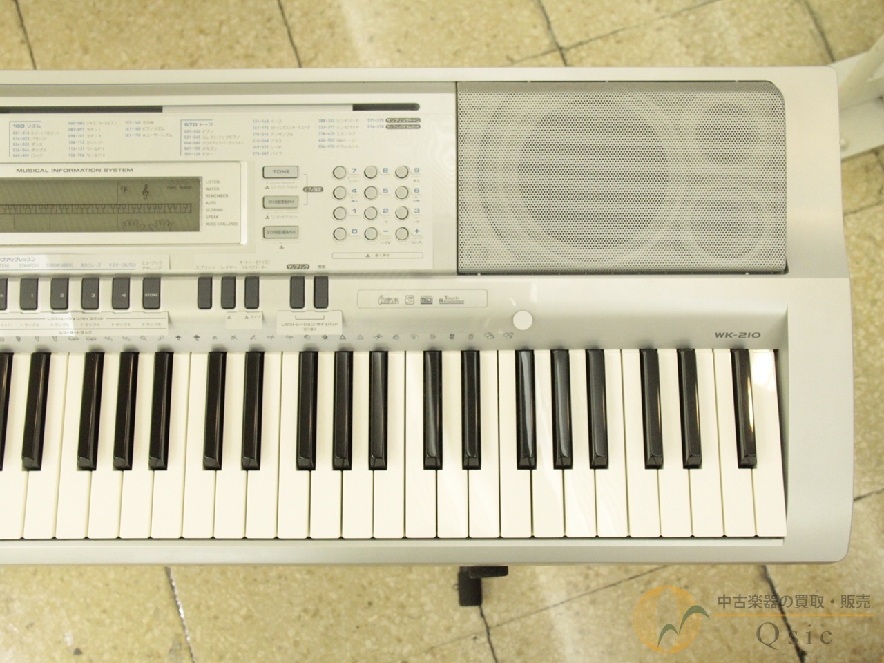 中古  キーボード CASIO WK-210 Casio WK-210 [PM338]【神戸店在庫】（中古）【楽器検索デジマート】