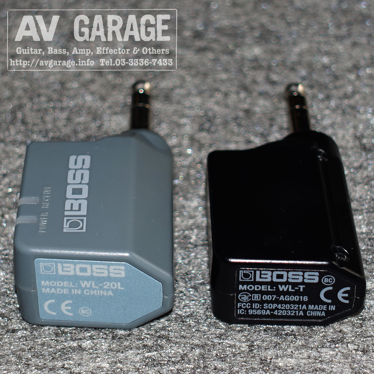 BOSS WL-20L / WL-T Wireless System ワイヤレス送受信セット（中古