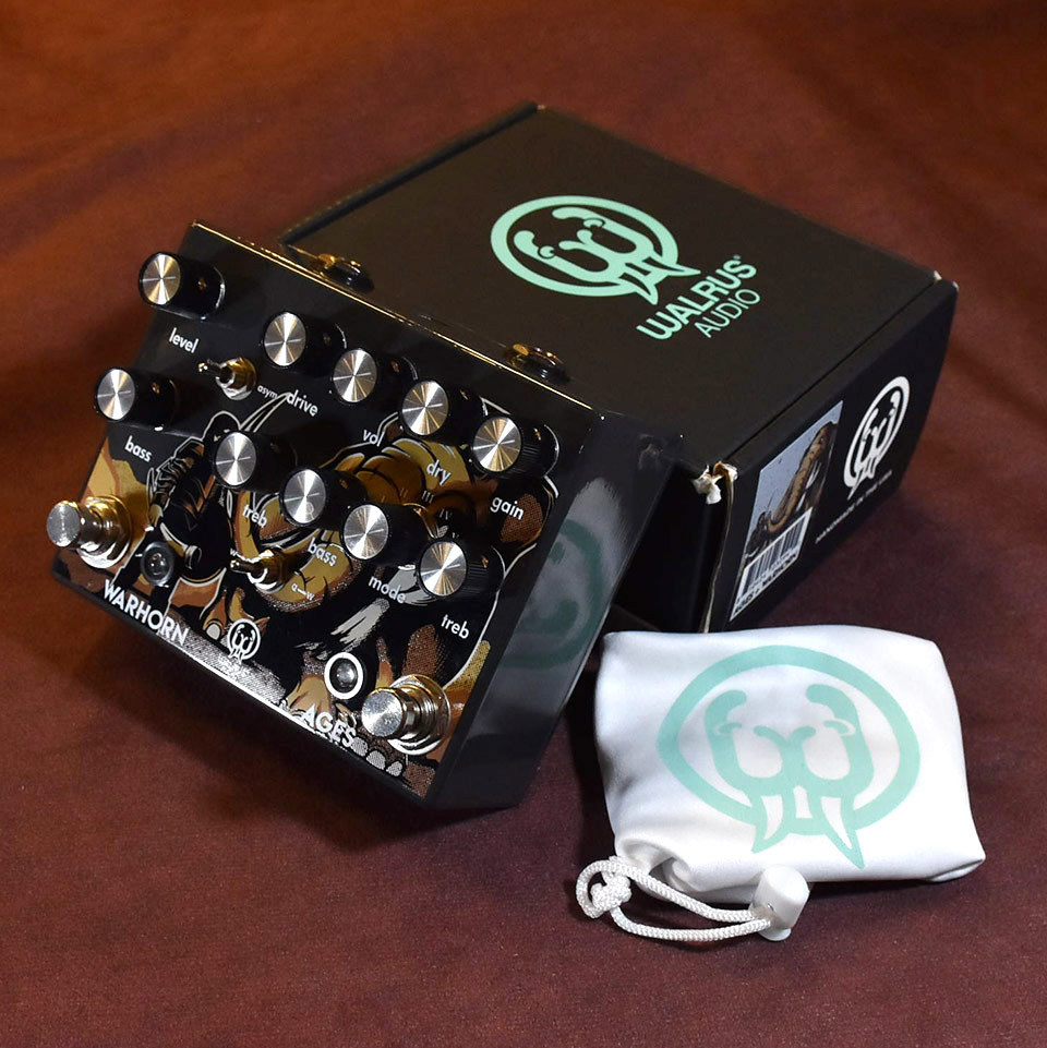 ギター walrus audio warhorn/ages WALRUS AUDIO WARHORN+AGES DUALOVERDRIVE LIMITEDEDITION【中古