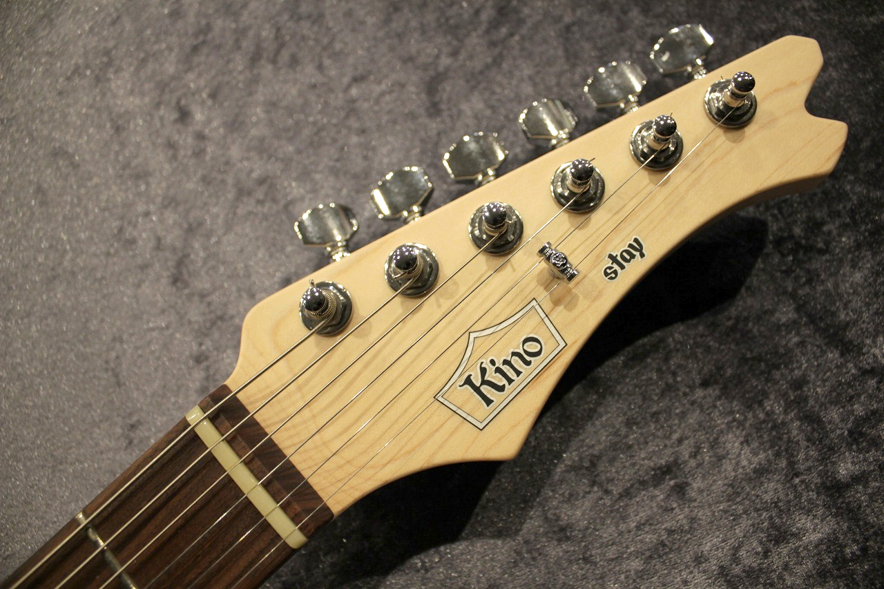 ギター Kino stay 22F SSH Sonic Blue Kino Factory | Stay 22F Sonic Blue – Zanshin Musical Instruments