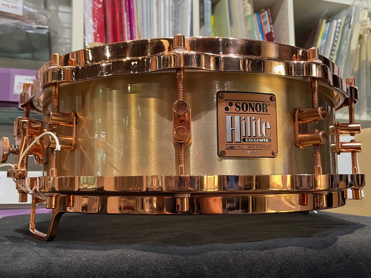 Sonor 【中古品】 EHD593EX Hilite Exclusive Bell Bronze Snare Drum
