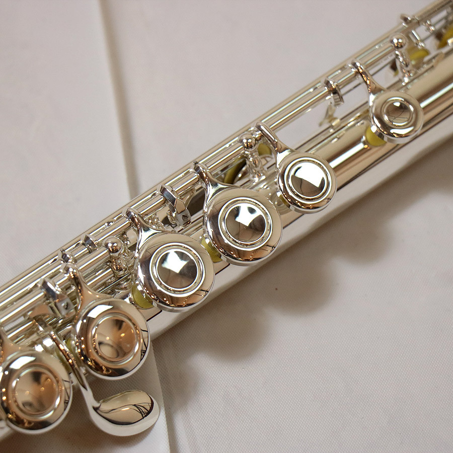 YAMAHA ヤマハ YFL-411 管体銀製フルート 【1年保証】 【名古屋栄店