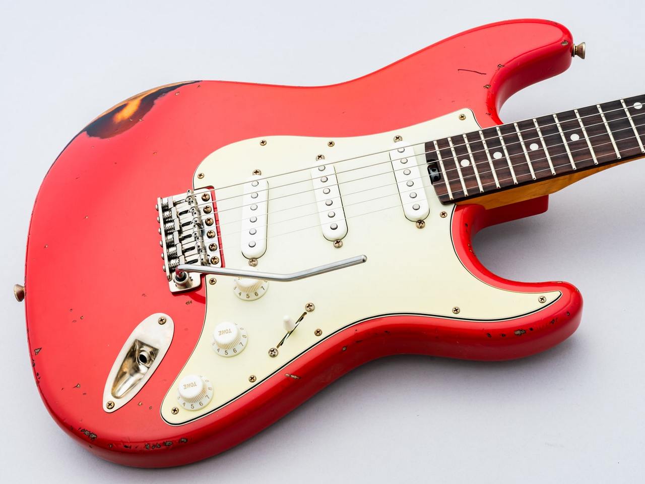 Iconic Guitars Solana/Fiesta Red over 3TB SN/1111【John Cruz
