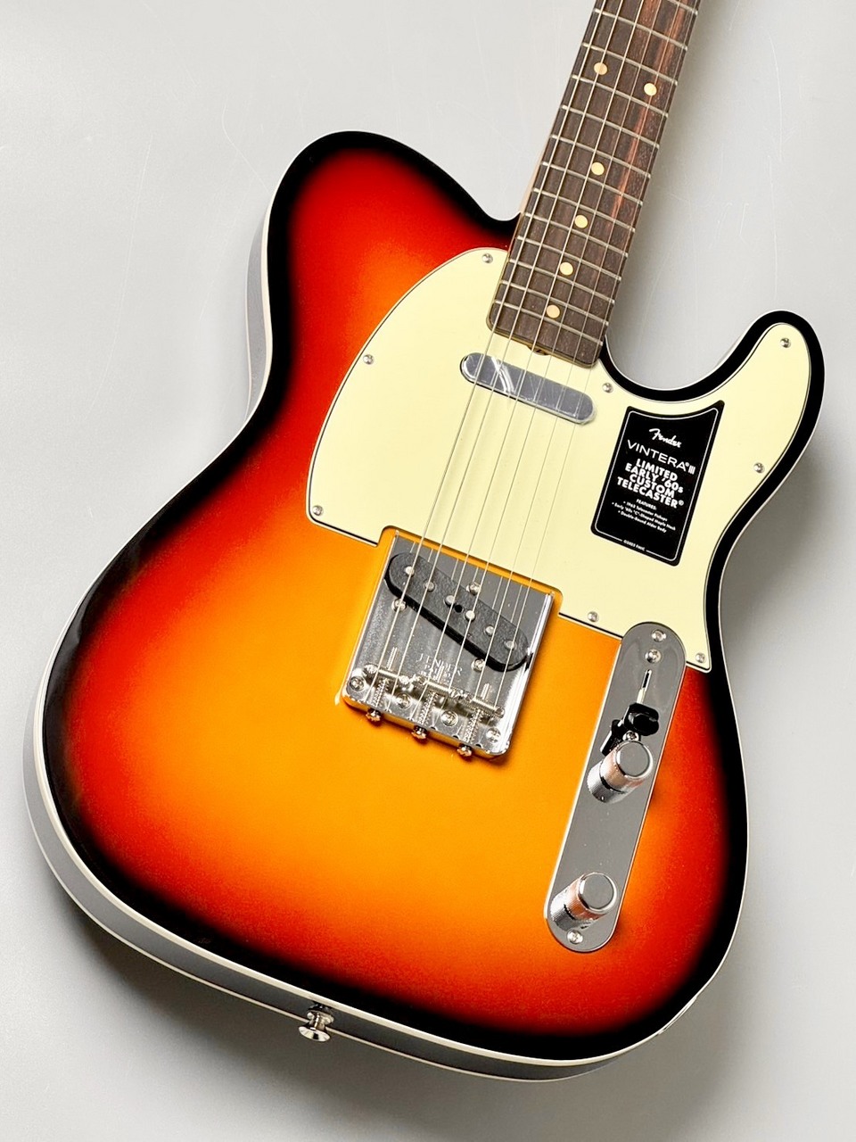 Fender Limited Edition Vintera III Early '60s Telecaster Custom -3