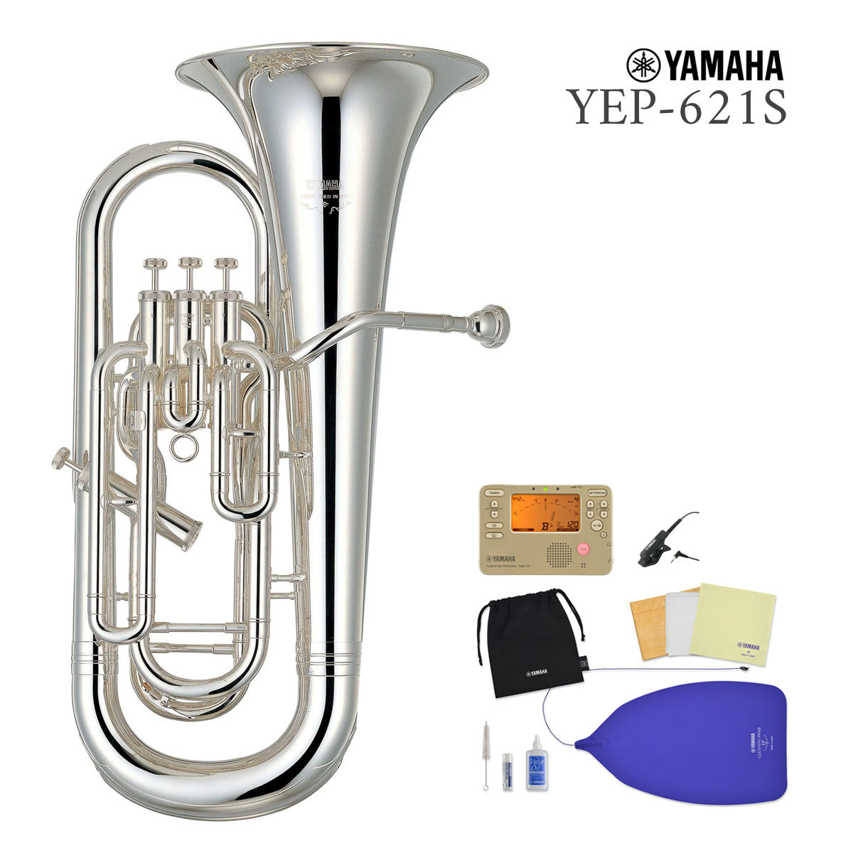 YAMAHA ユーフォニアム YEP621S シルバー ヤマハ レンタル] ヤマハ ユーフォニアム YEP-621S - Rentio[レンティオ]