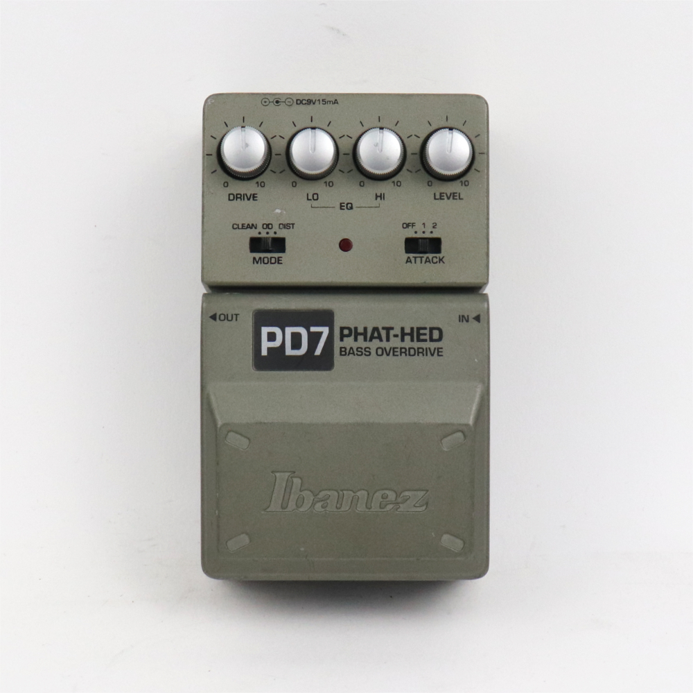 【希少品 生産終了品】Ibanez PD7 ベースオーバードライブ 希少品 生産終了品】Ibanez PD7 ベースオーバードライブ
