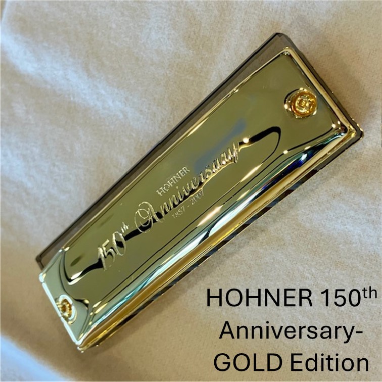 HOHNER ハーモニカ150周年記念モデル Hohner HONER 150th Anniversary Gold Edition Harmonica【静岡草薙店