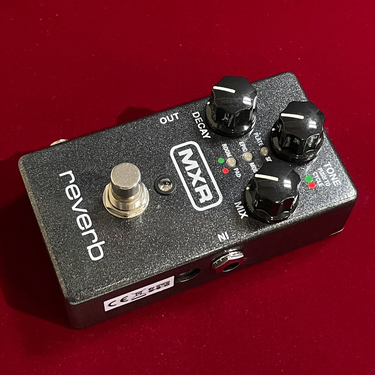 MXR M300リバーブ Amazon.com: MXR M300 Reverb Electric Guitar Effects Pedal Hi