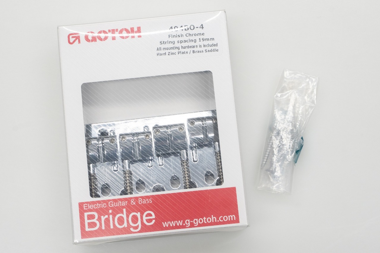 GOTOH 404BO-4 Chrome【GIB横浜】（中古/送料無料）【楽器検索