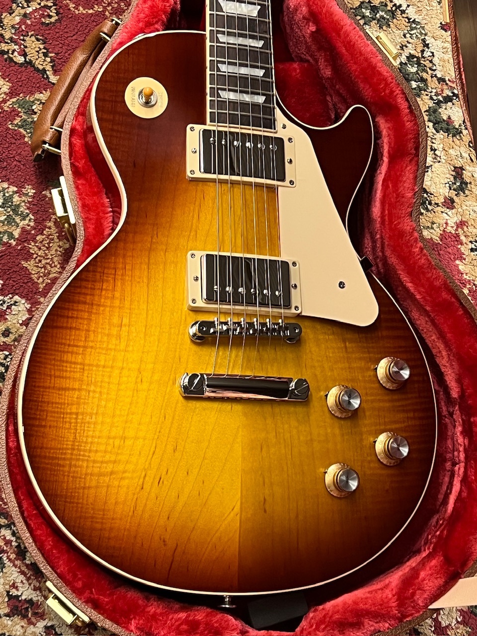 最終値下げ　チャッパー　和楽器 赤い房付き Gibson 【NEW】 Les Paul Standard '60s Figured Top ~Iced Tea