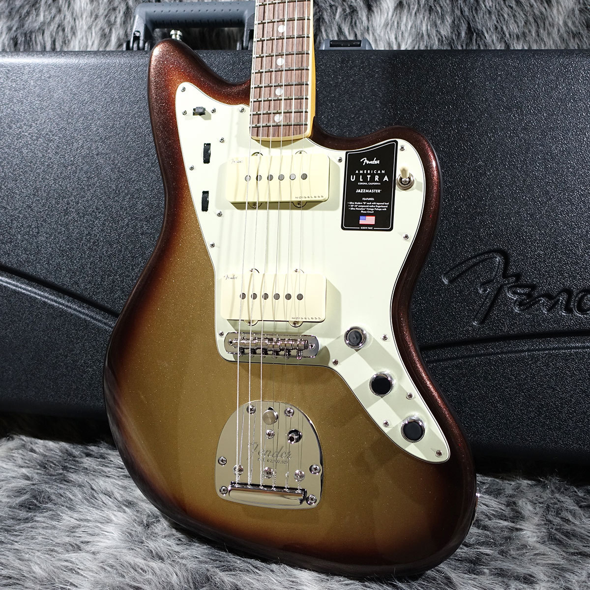 Fender American Ultra Jazzmaster Mocha Burst