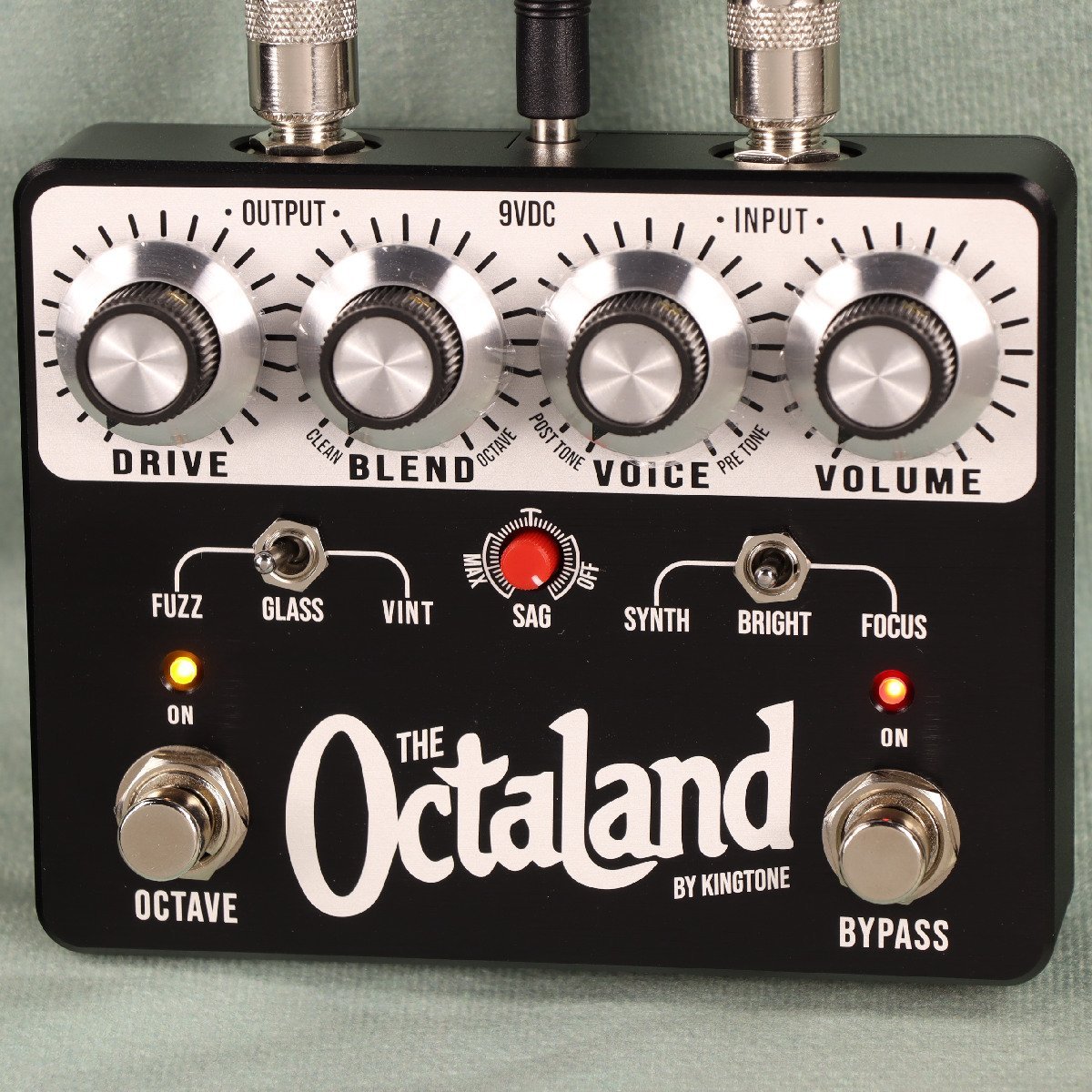 KING TONE GUITAR The Octaland Black ファズ【WEBSHOP】（新品/送料