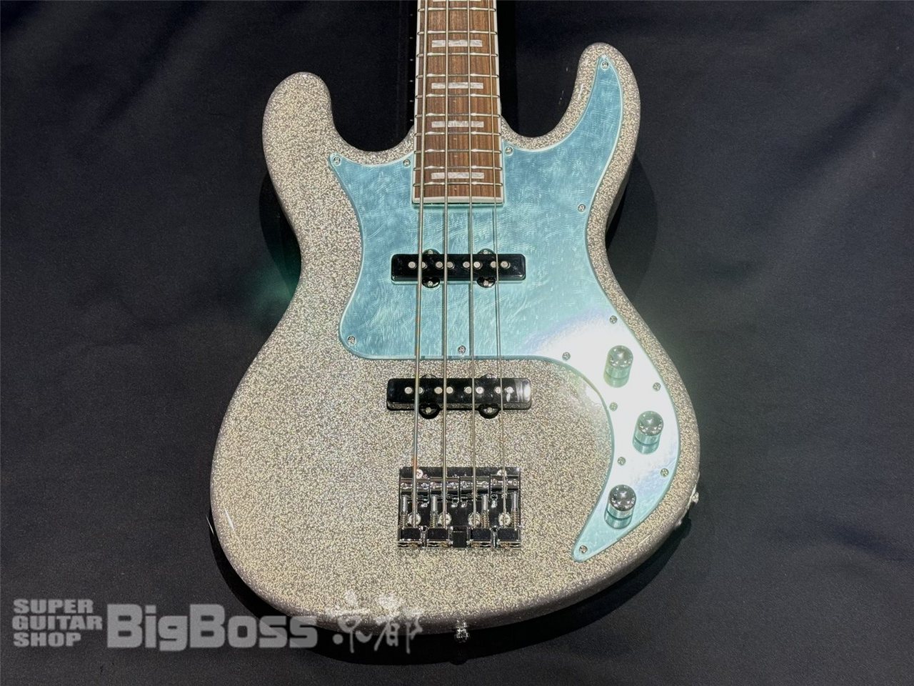 EDWARDS シド 明希モデル E-AK シルバー EDWARDS E-AK SILVER SPARKLE（新品/送料無料）【楽器検索