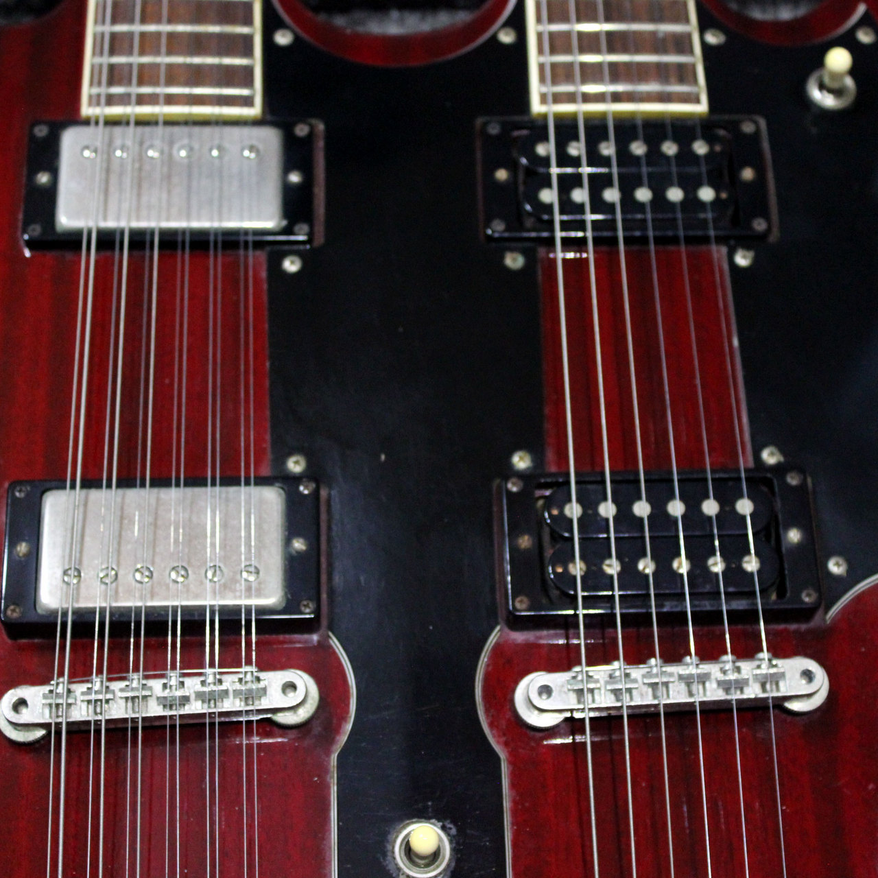 Burny SG-140JP CHERRY JIMMY PAGE STYLE バーニー ダブルネック 1980
