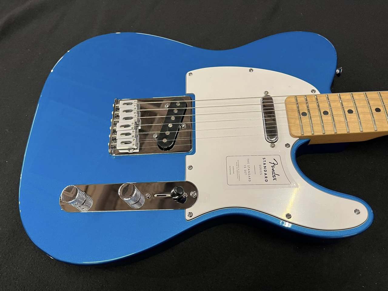 テレキャスターアセンブリ　高品質　Standard Fender Standard Telecaster (Aqua Marine Metallic/Maple