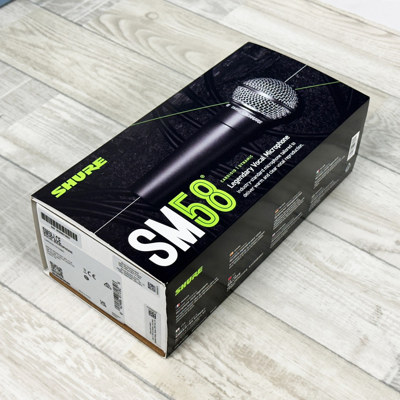 SHURE SM58-LCE 未使用　美品 SHURE SM58-LCE SM58LCE LC Dynamic Wired Vocal Microphone No