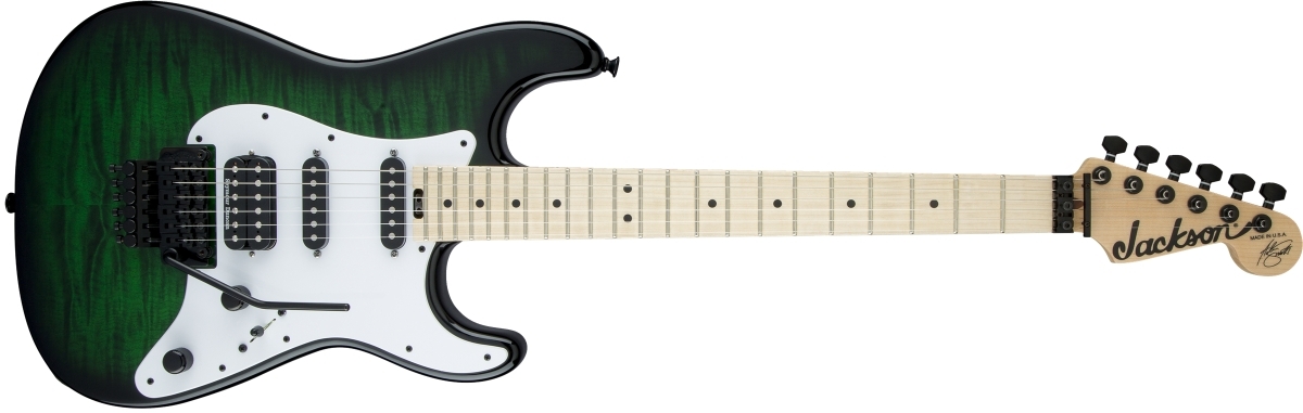 Jackson USA USA Signature Adrian Smith San Dimas SDQM Maple
