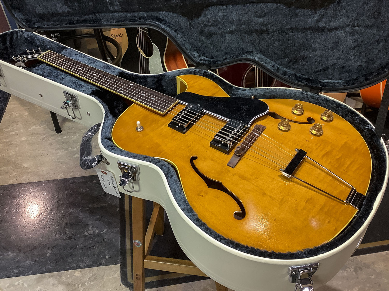 King Snake Curtis Deep Body Hollowbody Guitar - Tobacco Sunburst