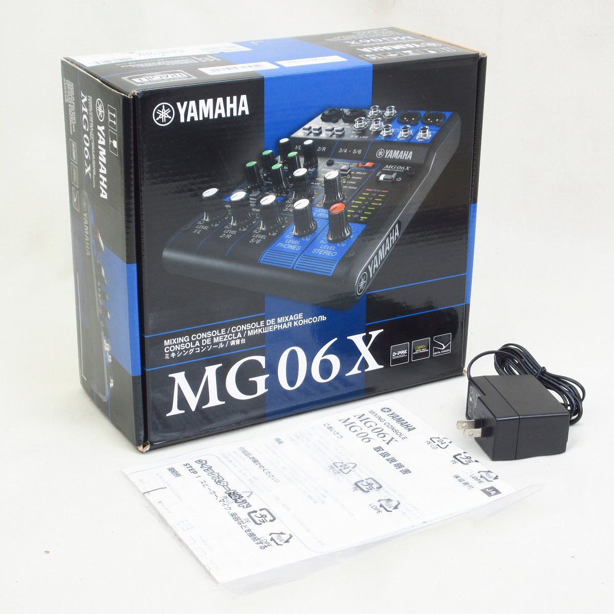 YAMAHA MG06X 6チャンネルミキシングコンソール 【横浜店】（中古