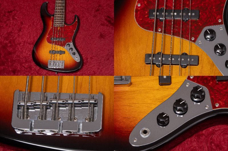 ベース Wood Custom Guitars Vibe-5 19pitch Model Wood Custom Guitars Vibe-5 19pitch Model Jacaranda FB/Black ウッド