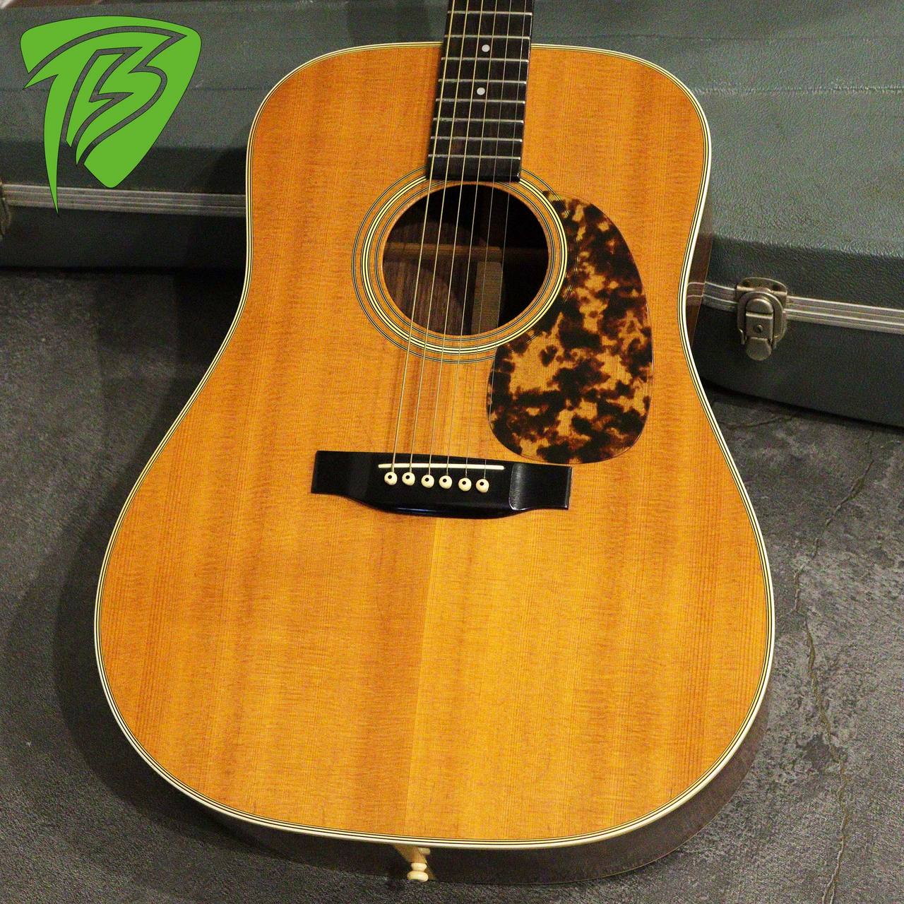 希少 70年代 Martin d-28 1976年製 ブラックHC付 なぜ良い？70年代が鳴る理由【Martin D-28】1976年製（昭和51年