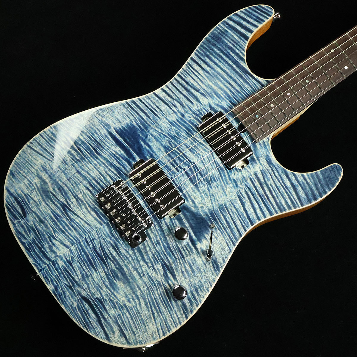 T's Guitars DST-DX22 Trans Blue Denim S/N：062615 【選定材オーダー 