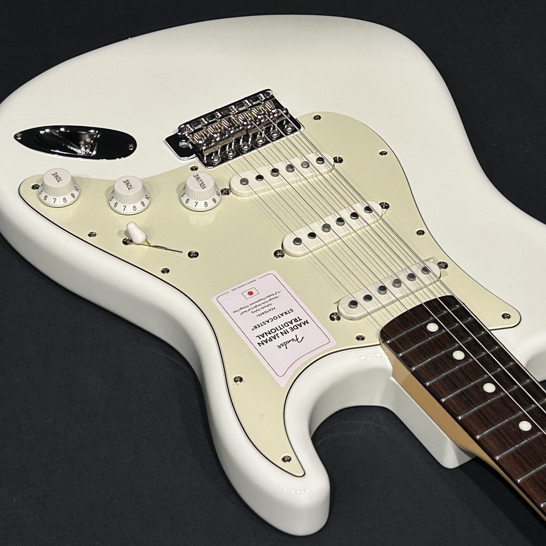 Fender TraditionalII 60's Stratocaster RW OWT Olympic White（新品