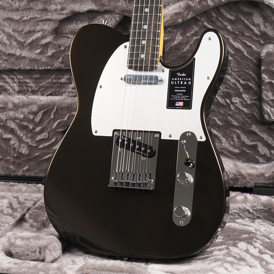 Fender American Ultra II Telecaster Ebony Fingerboard ~Texas Tea