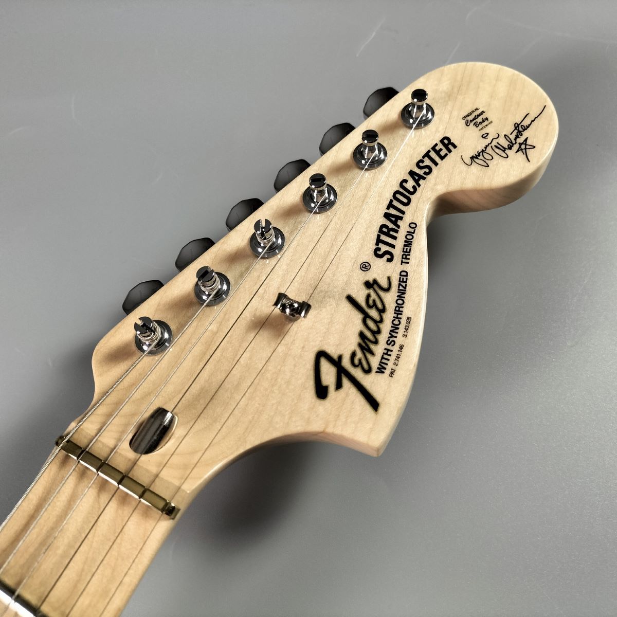 イングウェイスタイル　スキャロップネックギター