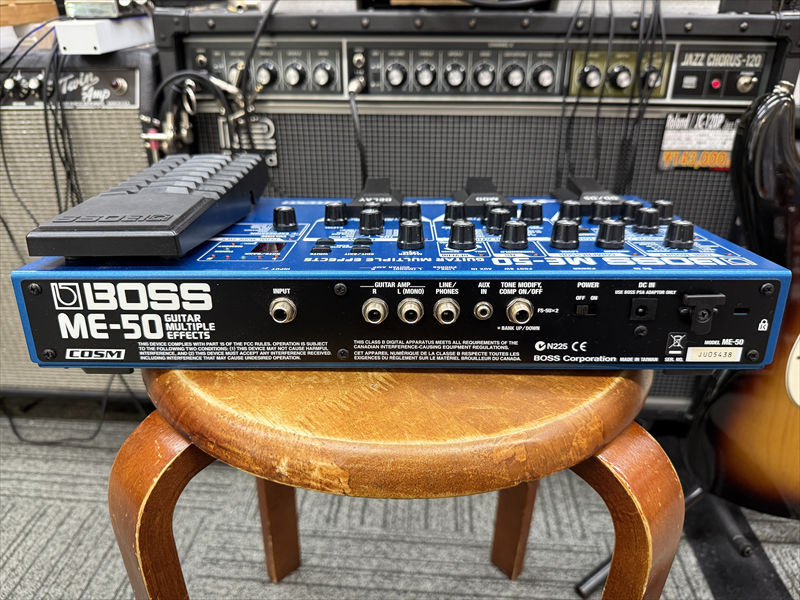 boss me 50 中古 中古】BOSS ME-50 マルチエフェクター - 神奈川県の中古楽器店