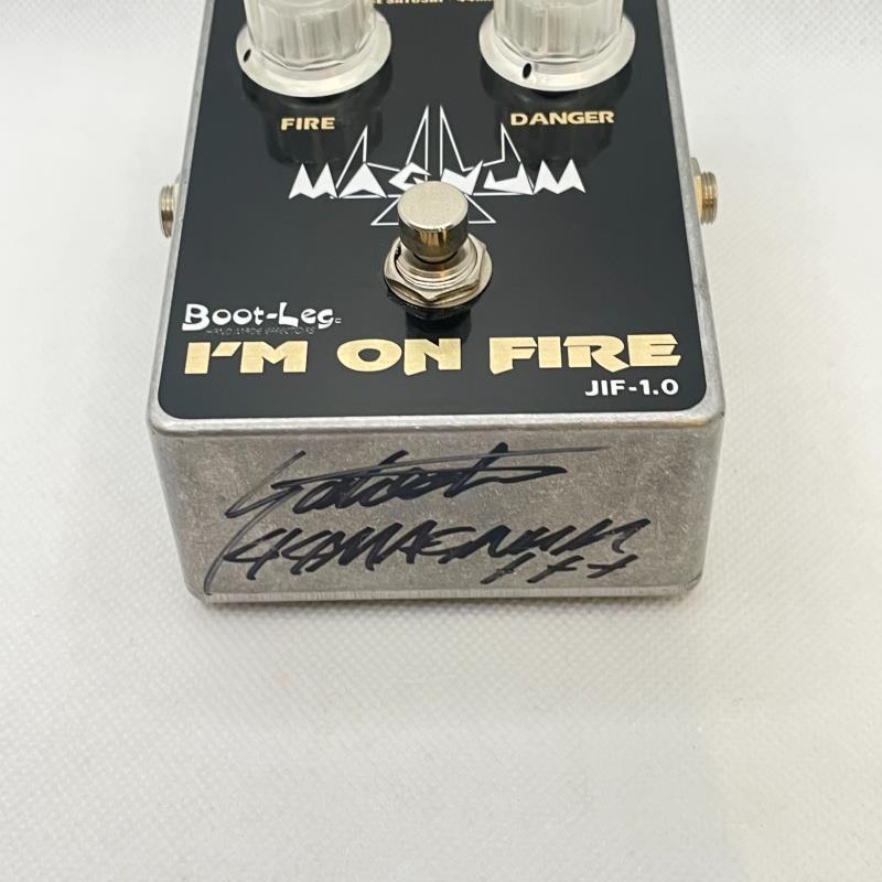 BOOT-LEG I'M ON FIRE JIF-1.0 ブースター サイン入り Boot-Leg USED 中古 I'M ON FIRE JIF-1.0（中古）【楽器検索デジマート】