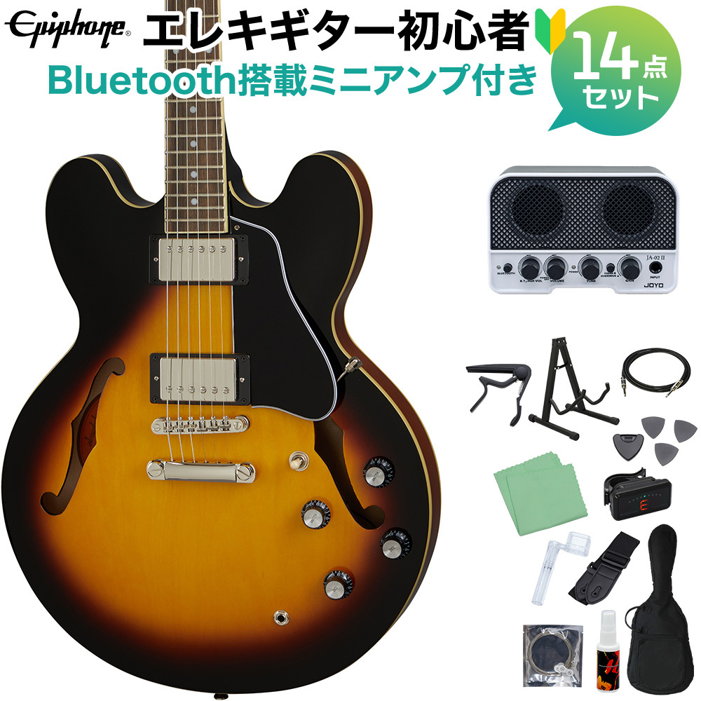 Epiphone ES-335 VS 初心者セット Bluetooth搭載ミニアンプ付ES（新品